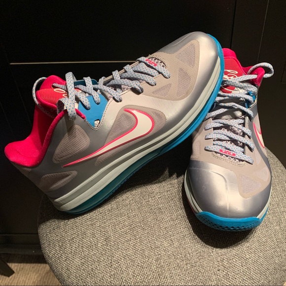 lebron 9 low fireberry